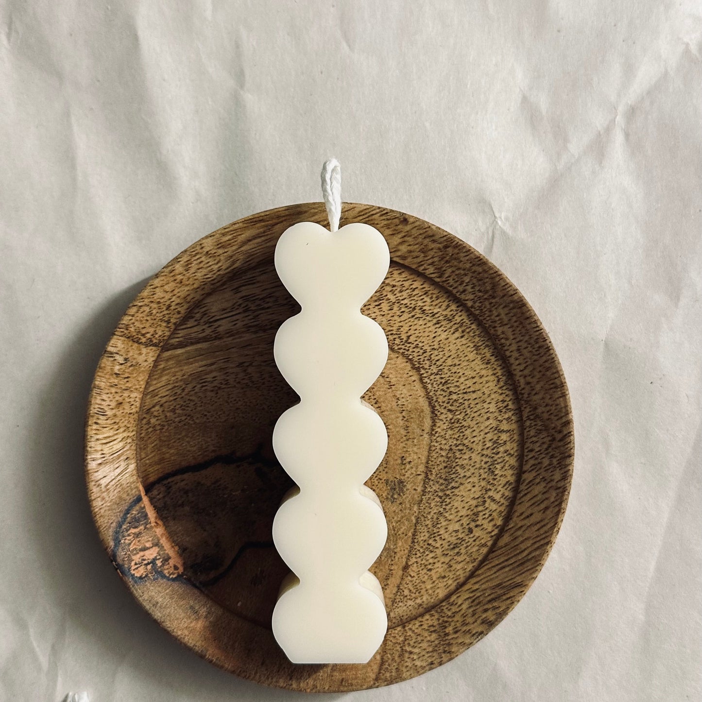 Mini Heart Candle